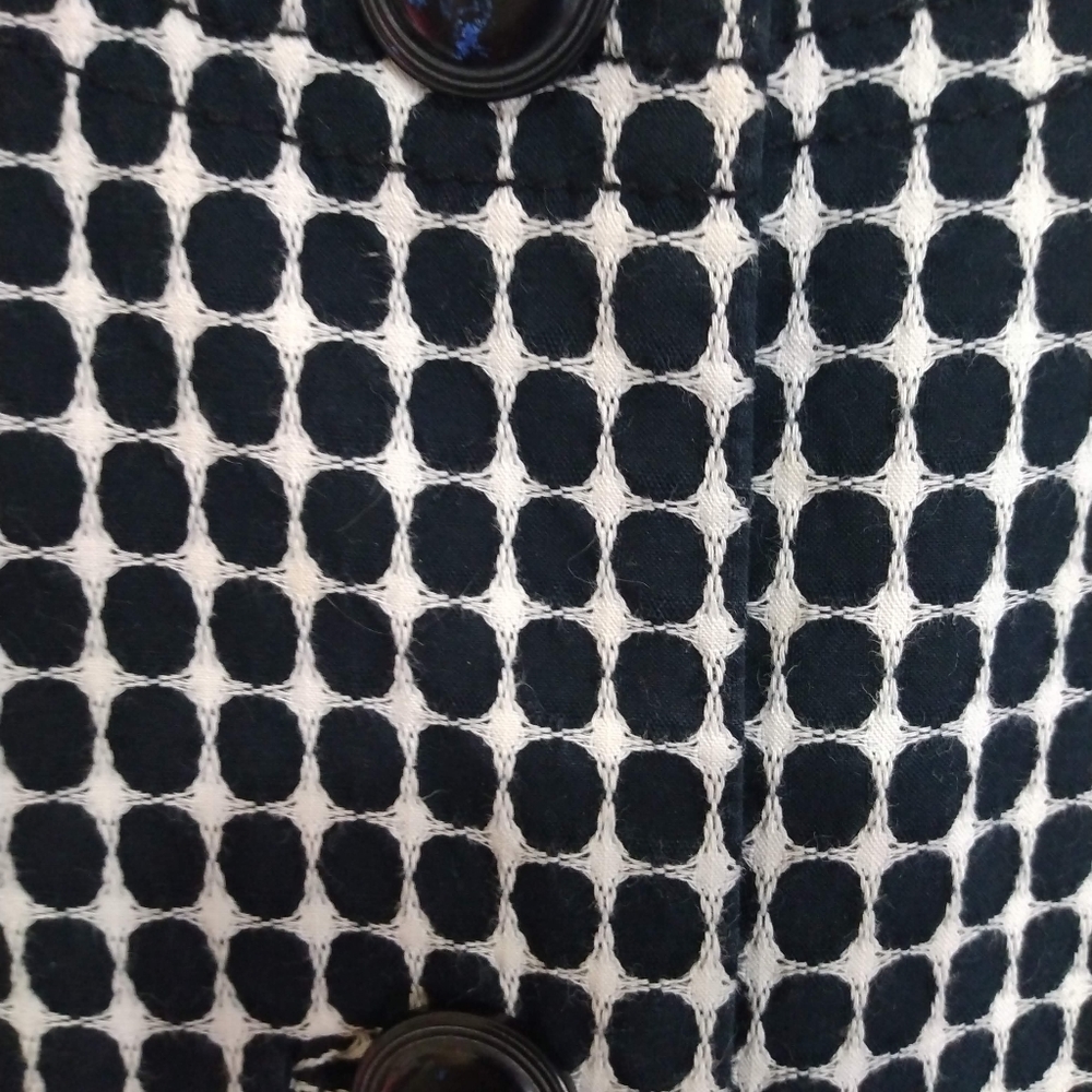 Apostrophe Circle Print Jacket - image 3
